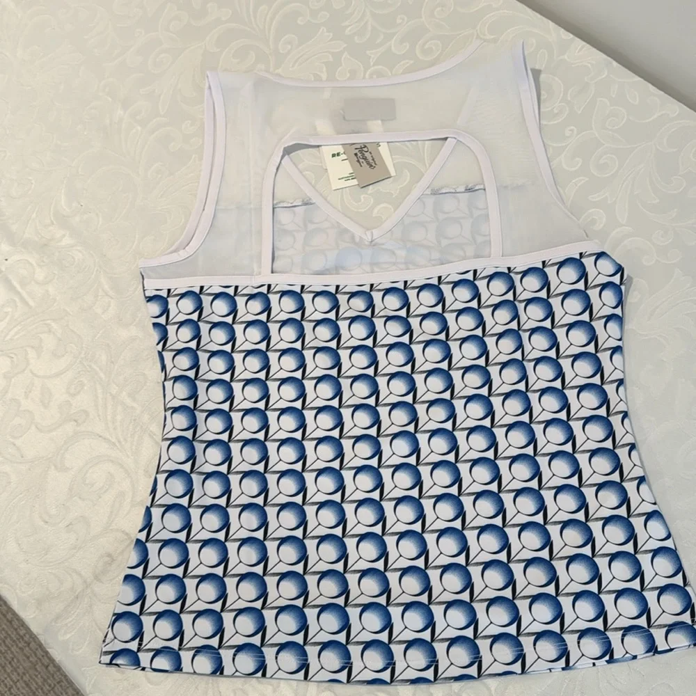 Original Penguin Tennis Print Performance Tank. Size M - Picture 9 of 12